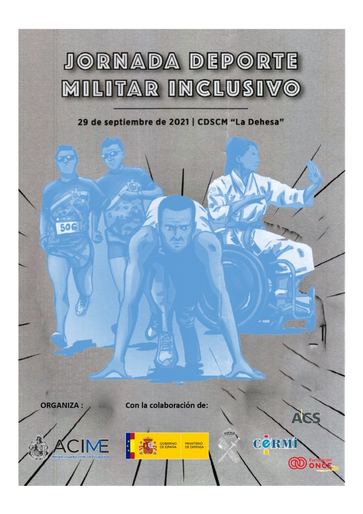 imagen de deportistas con discapacidad en la practica de varios deportes 